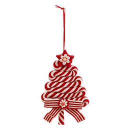 Hanger kerstboom snoep H13cm