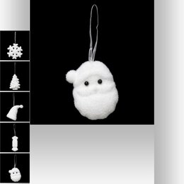 Hanger kerstfigure 5ass - afbeelding 1