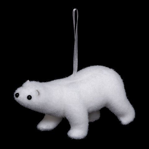 Hanger kerstfigure H10cm polystyrene 4ass