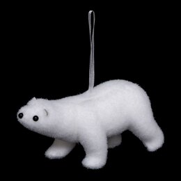 Hanger kerstfigure H10cm polystyrene 4ass