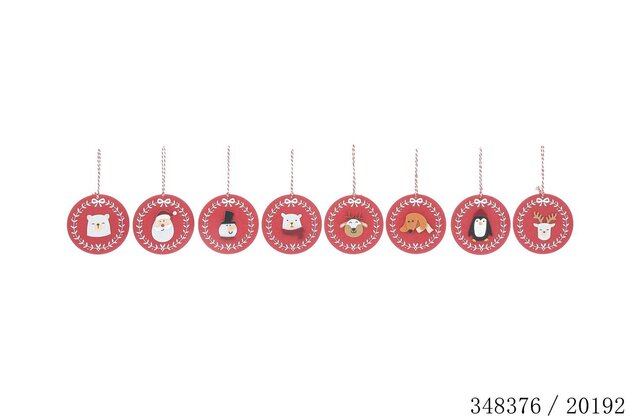 Hanger kerstfiguur vilt 8ass