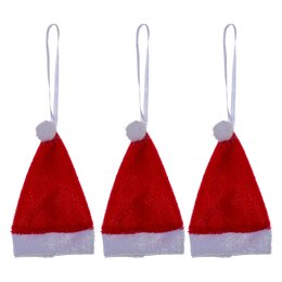 Hanger kerstmuts 3stuks