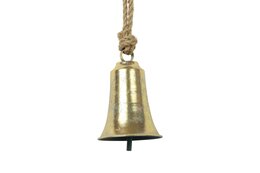 Hanger klok Ava 13x13x19cm goud