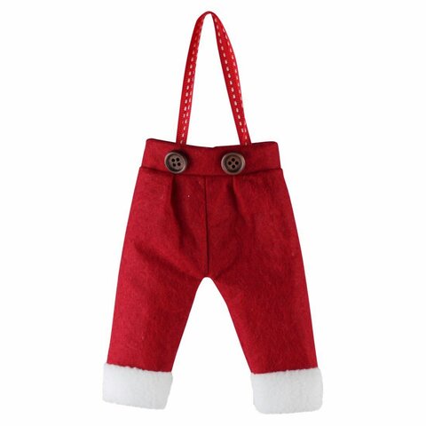 Hanger kostuum Kerstman 19x15cm