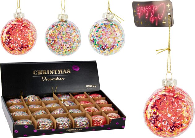 Hanger macaron glas 3ass