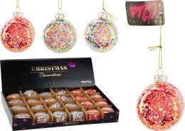 Hanger macaron glas 3ass