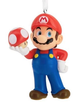 Hanger Mario - met paddenstoel