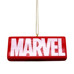 Hanger ornement 3D Marvel - logo
