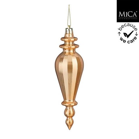 Hanger ornement D5xH16cm koper