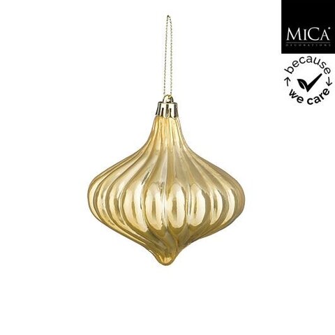 Hanger ornement ui D10xH9cm goud