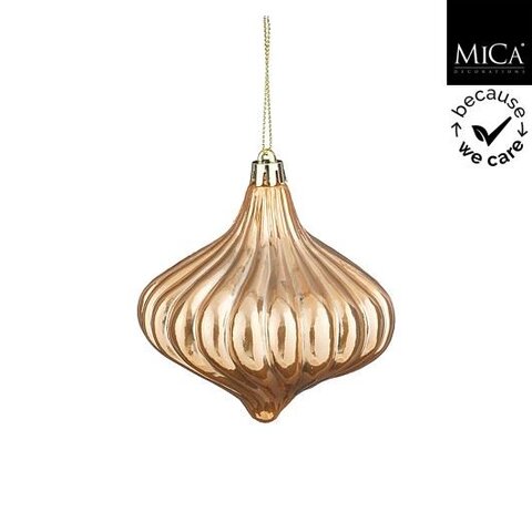 Hanger ornement ui D10xH9cm koper