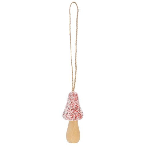 Hanger paddenstoel 4x8cm hout