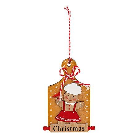 Hanger peperkoek H9cm hout