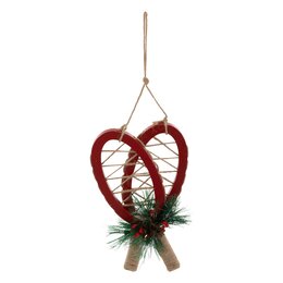 Hanger raquette H18cm hout