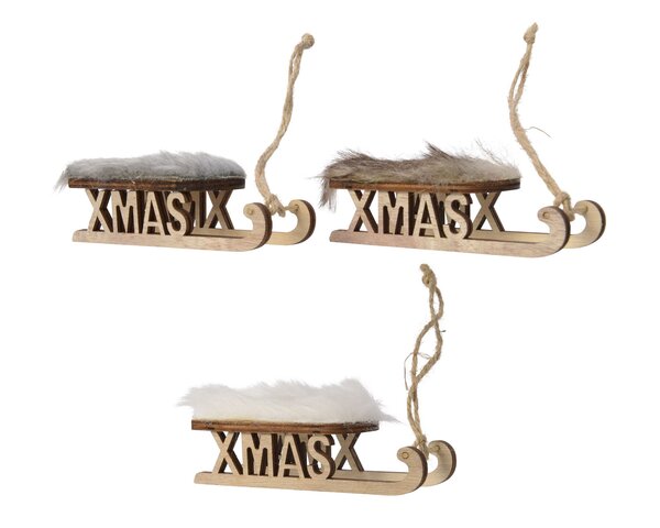 Hanger Slee L4xH3,5cm 3ass