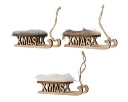 Hanger Slee L4xH3,5cm 3ass