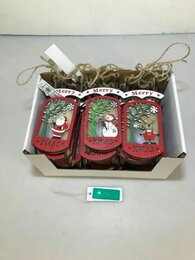 Hanger slee Led 14x7cm 3ass - afbeelding 1