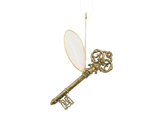 Hanger sleutel 14x5cm ijzer