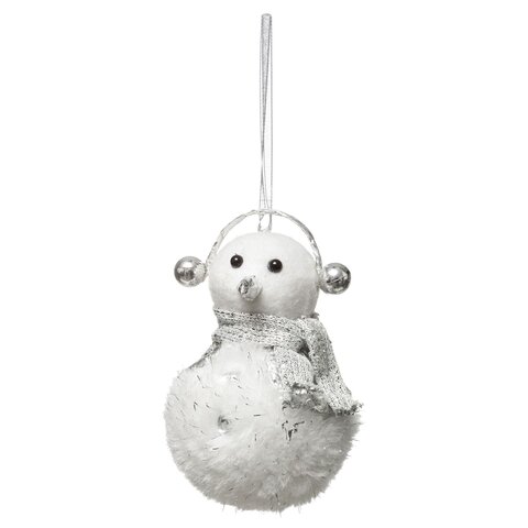 Hanger sneeuwman 2ass - grijs - afbeelding 2