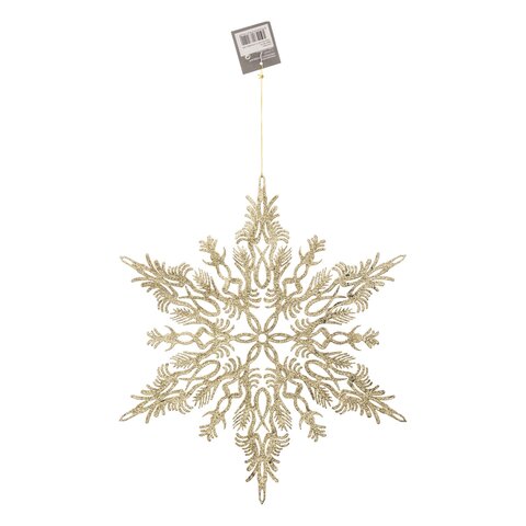 Hanger sneeuwvlok Arabesque 35cm