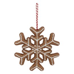 Hanger sneeuwvlok H14cm