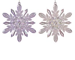 Hanger sneeuwvlok H14cm 2ass