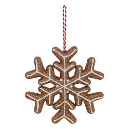 Hanger sneeuwvlok H14cm