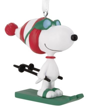 Hanger Snoopy - Skiing