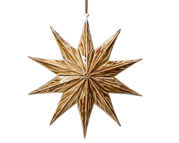 Hanger ster 10x3x12cm ijzer