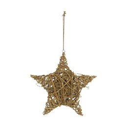 Hanger ster 36x38cm rotan