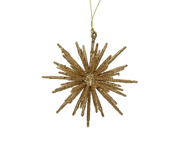Hanger ster D11cm goud