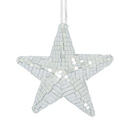 Hanger ster Disco 13x4cm