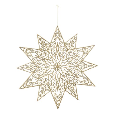 Hanger ster H48cm goud