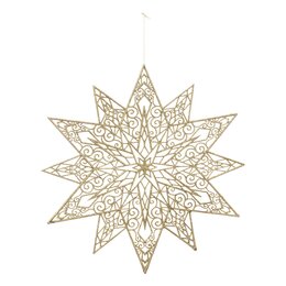 Hanger ster H48cm goud
