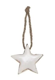 Hanger ster hout wit