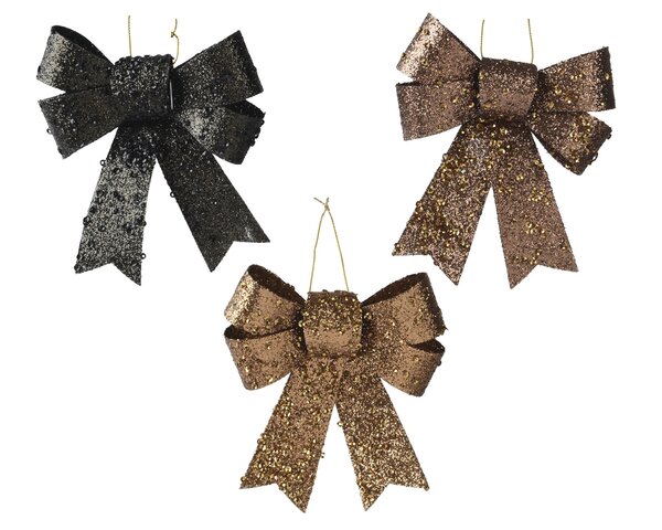 Hanger strik 11x10cm kunststof 3ass