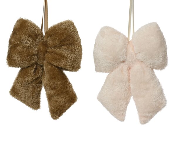 Hanger strik 35x40cm Teddy 2ass