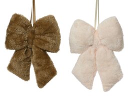 Hanger strik 35x40cm Teddy 2ass