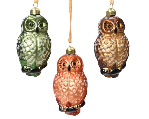 Hanger uil H13cm 3ass