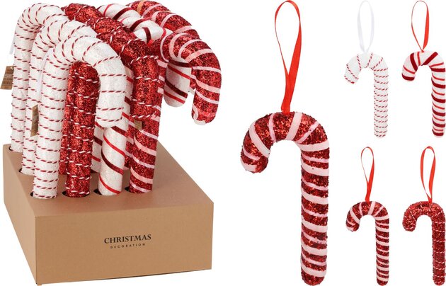 Hanger zuurstok H52cm 4ass