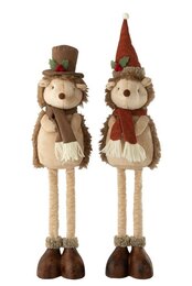 Hérisson 16x84cm longues jambes 2ass