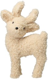 Hert staand H32cm beige