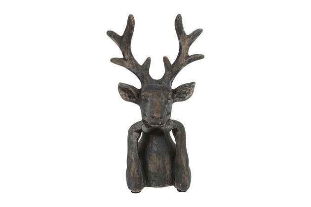 Hert Zen S bruin 11,5x8x20,5CM - afbeelding 1