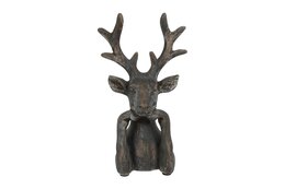 Hert Zen S bruin 11,5x8x20,5CM - afbeelding 2