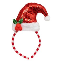 Hoofdband kerstmanmuts
