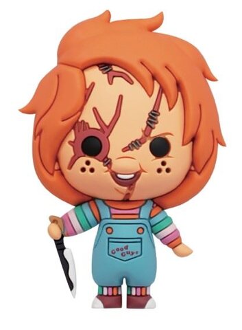 Horror Chucky - Magneet 3D