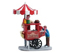 hot dog cart