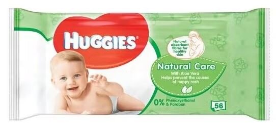 Huggies babydoekjes 56st - aloe vera - afbeelding 4