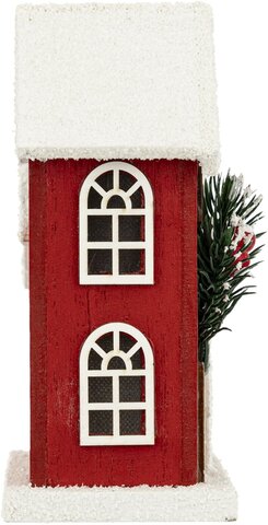 Huis H18cm 6Led - afbeelding 5