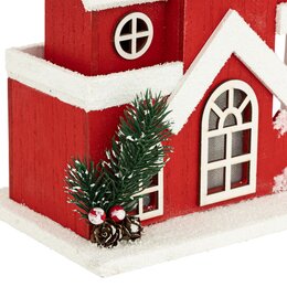 Huis H36cm 14Led - afbeelding 2